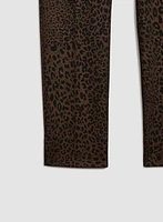 Cheetah Print Pull-On Pants