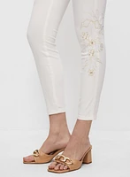 Frank Lyman - Floral Embroidery Jeans