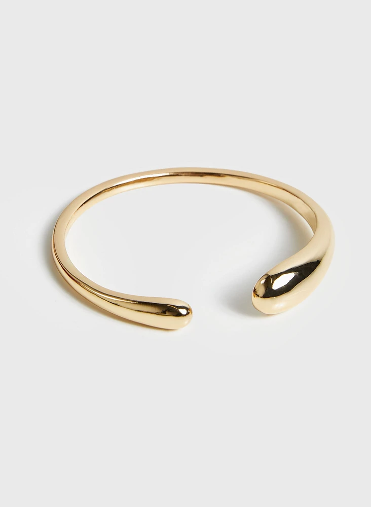 Thin Open Cuff Bracelet