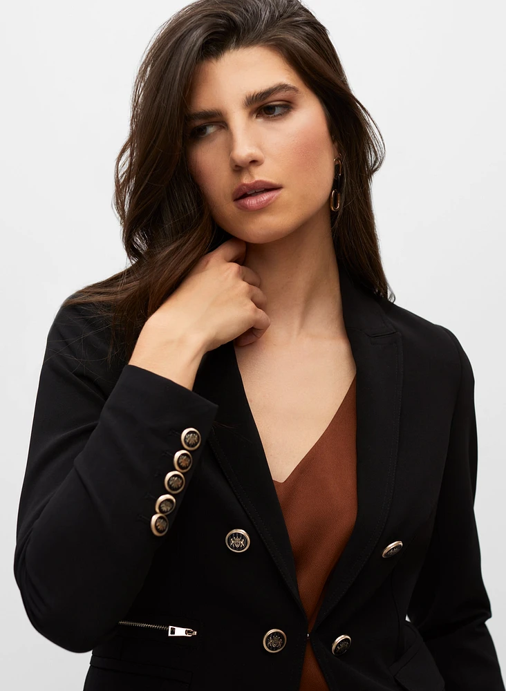 Notch Collar Jacket