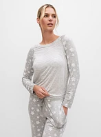 Star & Stripe Print Pyjama Set