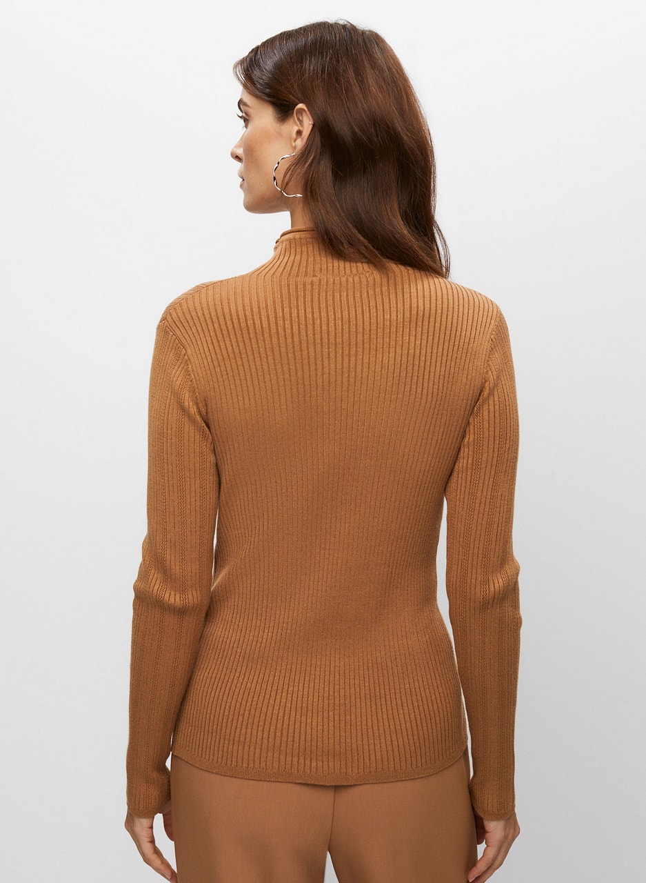 Pointelle Knit Sweater