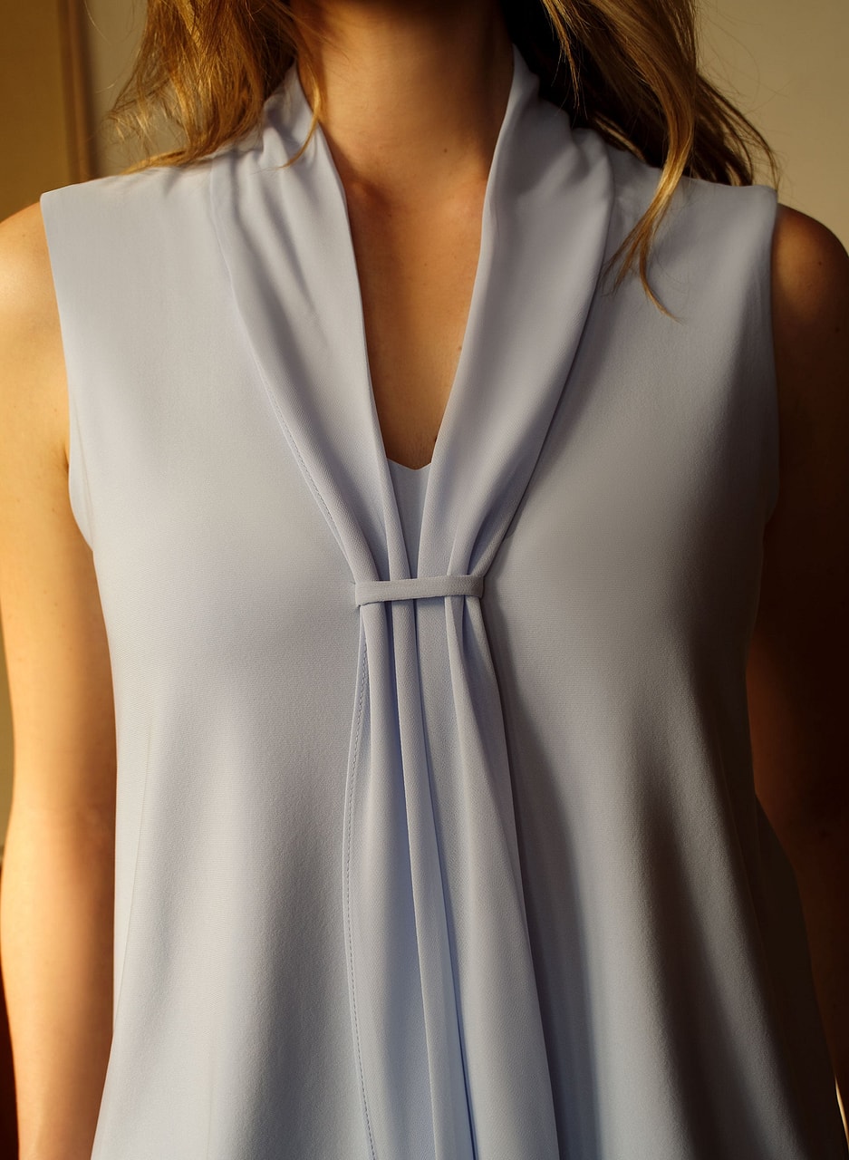 Joseph Ribkoff -  Tie Front Top