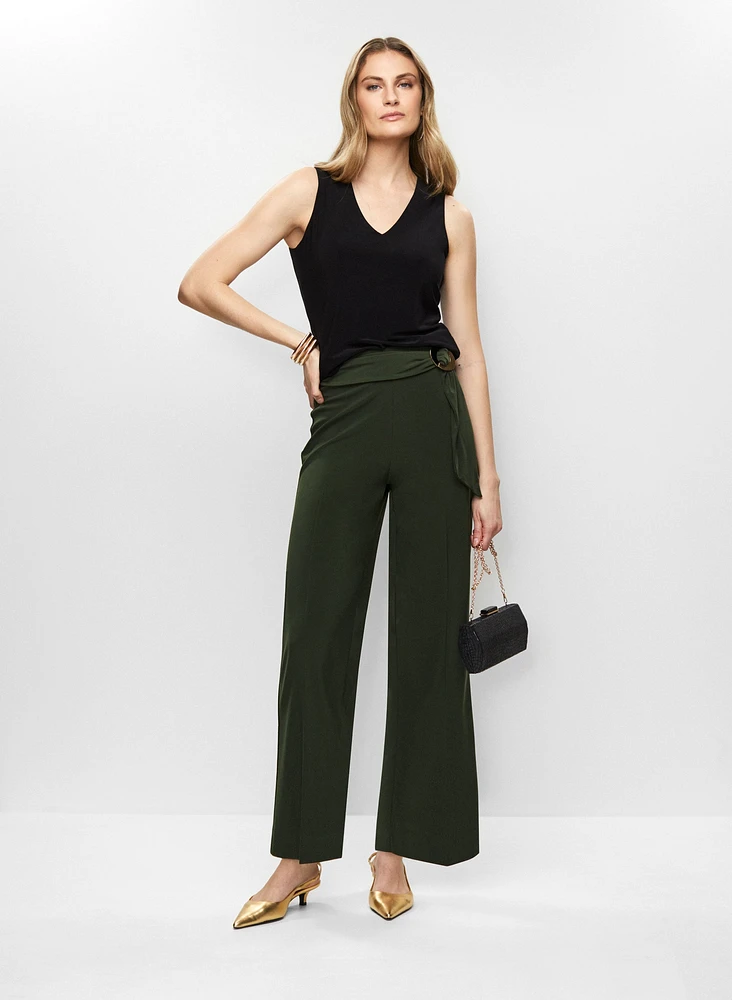 Pull-On Culotte Pants