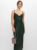 Sleeveless Sequin Dress