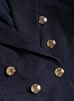 Button Detail Denim Jacket