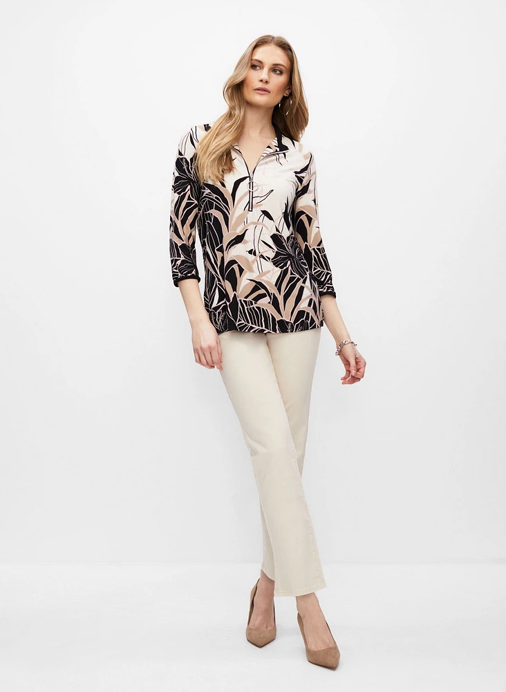 Joseph Ribkoff - Tropical Print Top