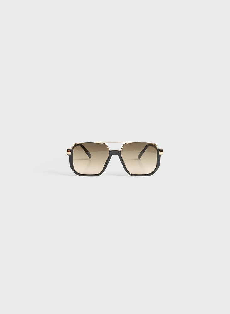 Square Frame Sunglasses