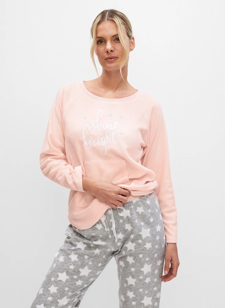 Star Print Pyjama Set