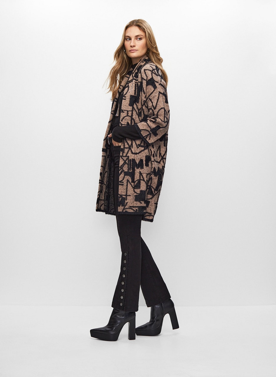 Joseph Ribkoff - Printed Open Front Cardigan