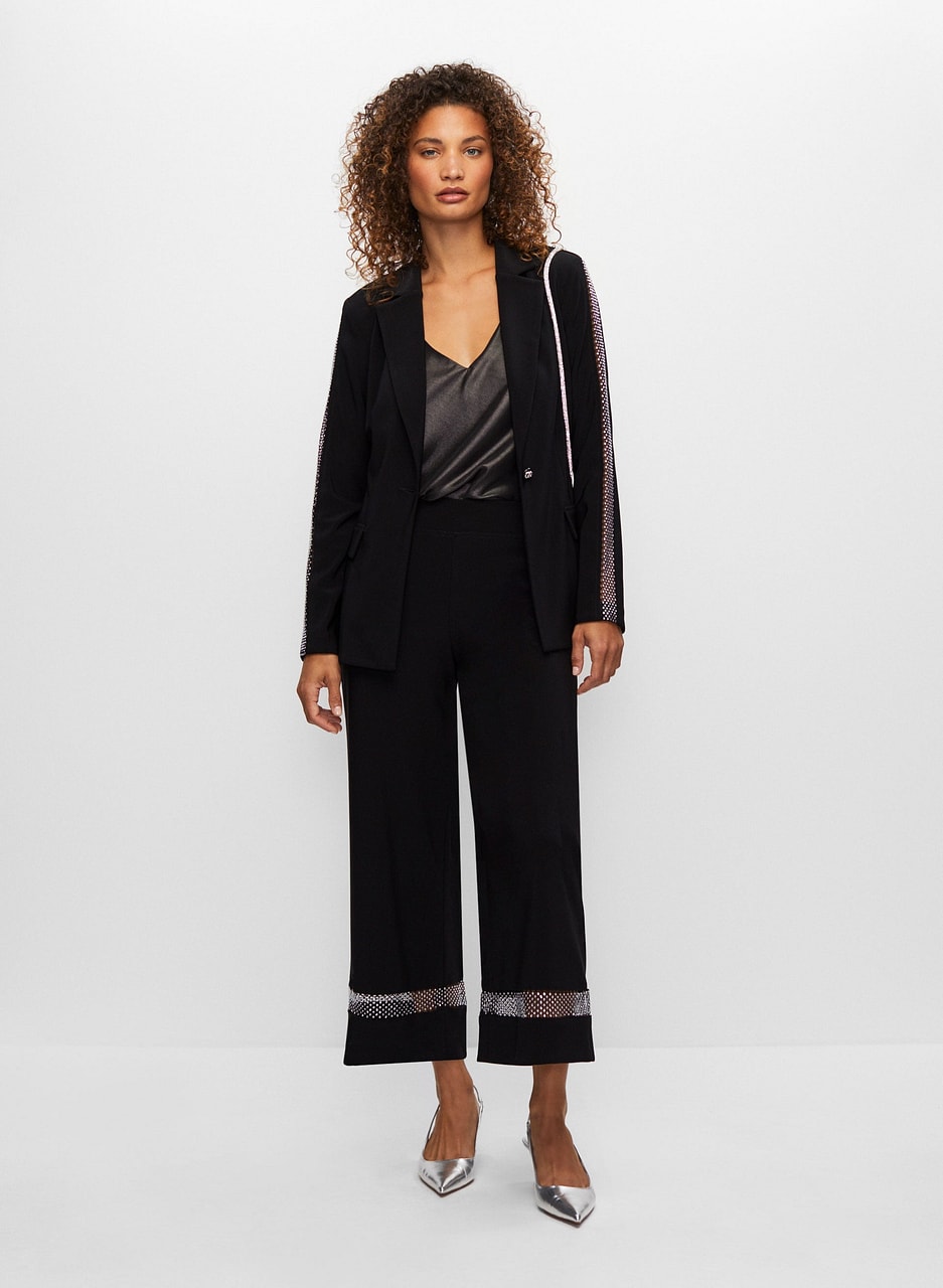 Joseph Ribkoff - Mesh Detail Blazer