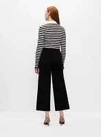 Essential Pull-On Culotte Pants