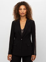 Joseph Ribkoff - Mesh Detail Blazer