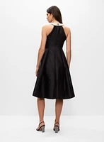 Adrianna Papell - Pearl Neck Dress