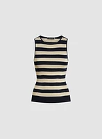 Two-Tone Stripe Cami