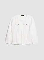 Linen Blend Jacket