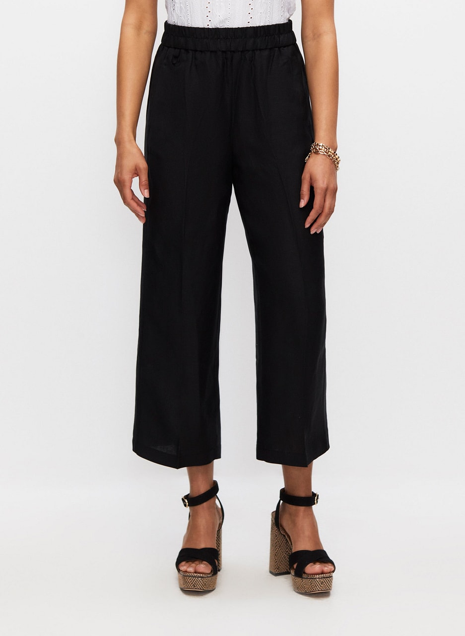 Pull-On Culotte Pants