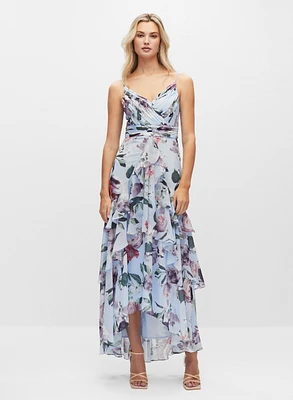 BA Nites - Floral Print Dress