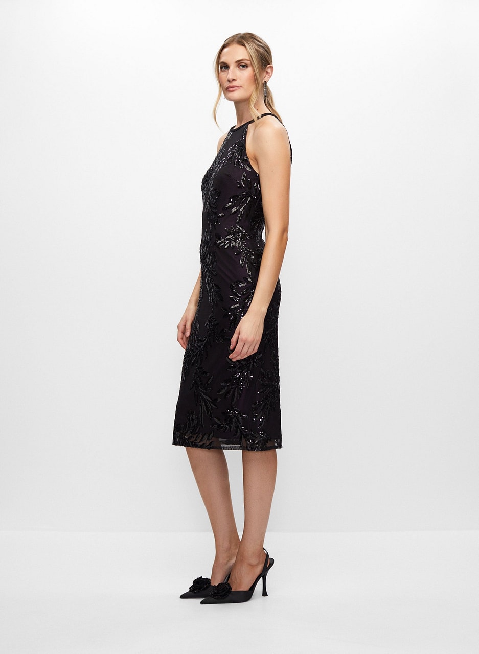 Alex Evenings - Embroidered Sequin Dress