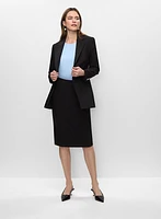 Single-Button Blazer