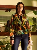 Tropical Print Jacket & Top Set