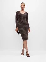 Joseph Ribkoff - Glitter Jersey Dress