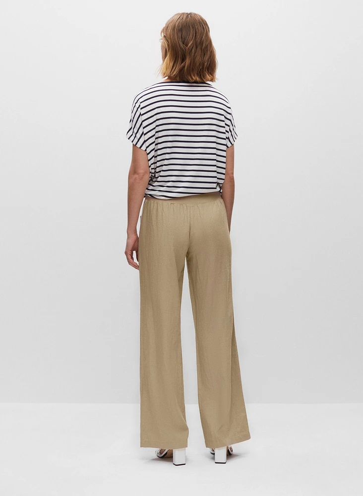 Wide Leg Knit Pants