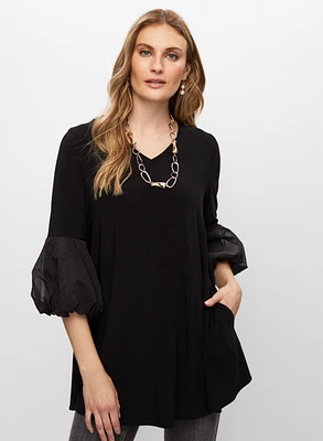 Joseph Ribkoff - Balloon Sleeve Tunic