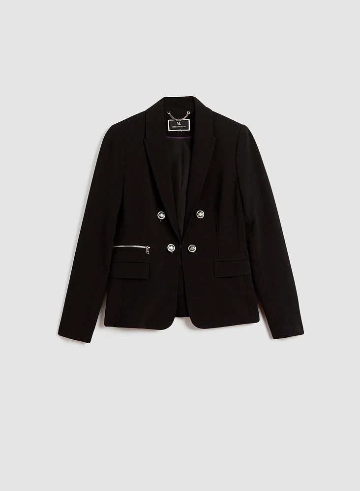 Notch Collar Jacket