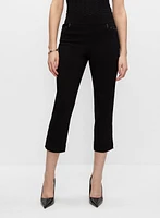 Pull-On Slim Leg Capris