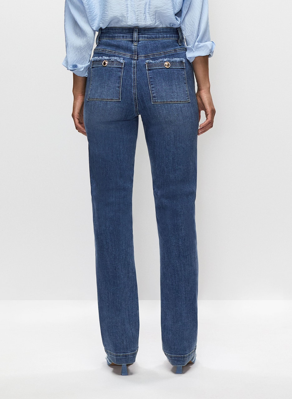 Wide Leg Trouser Jeans