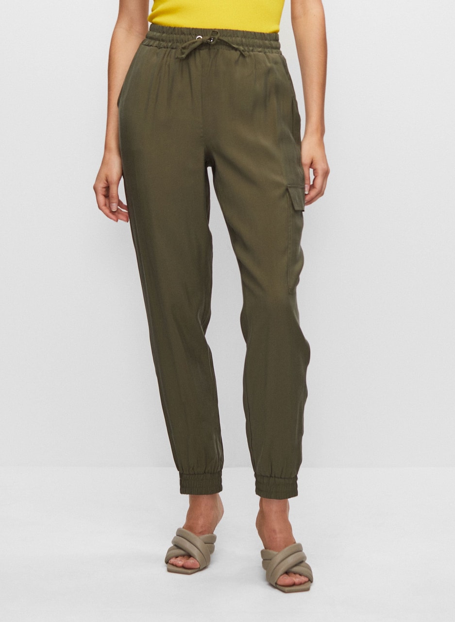 Pull-On Cargo Pants