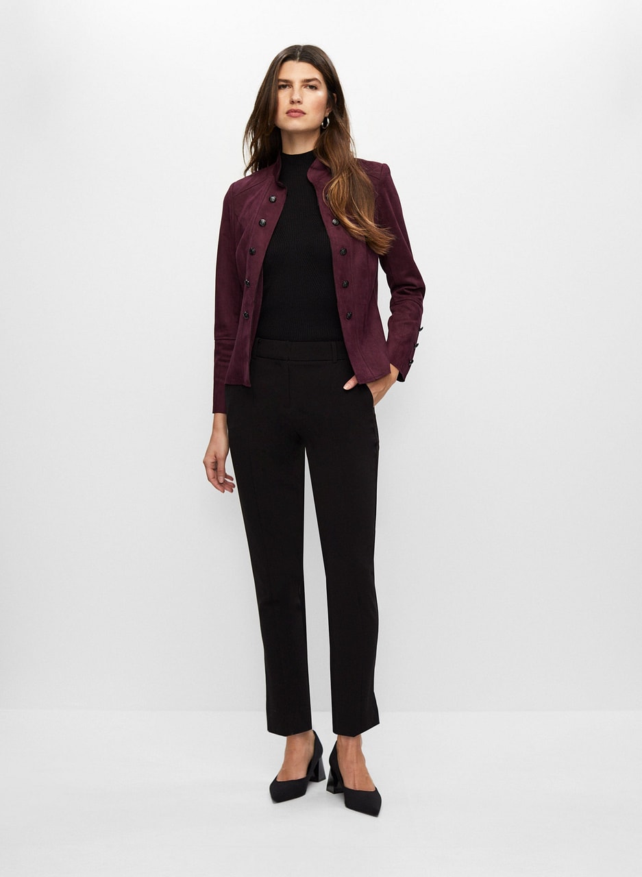 Structured Button Detail Jacket