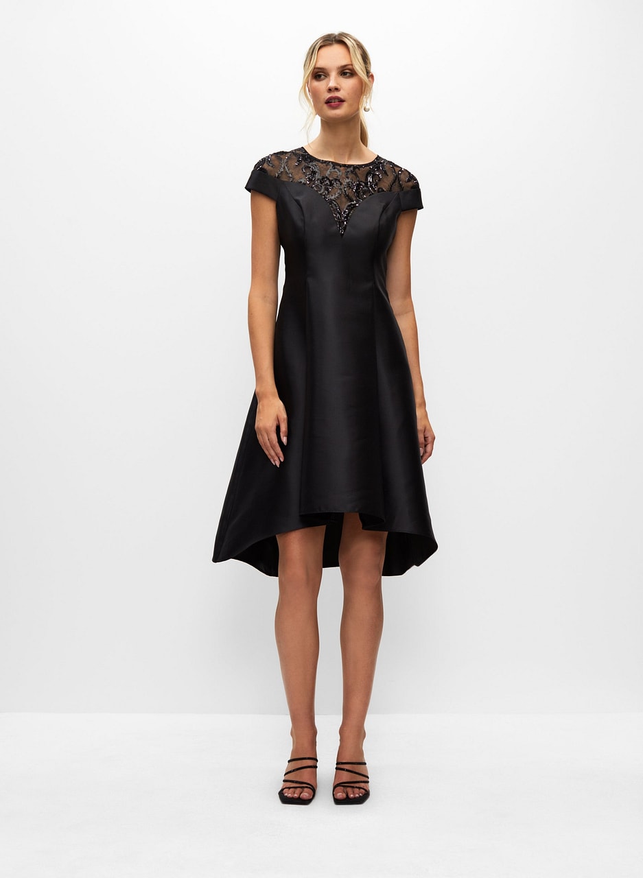 Adrianna Papell - Sequin Mesh Dress