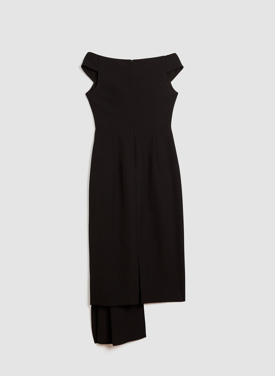 Eliza J - Wrapped Neckline Dress