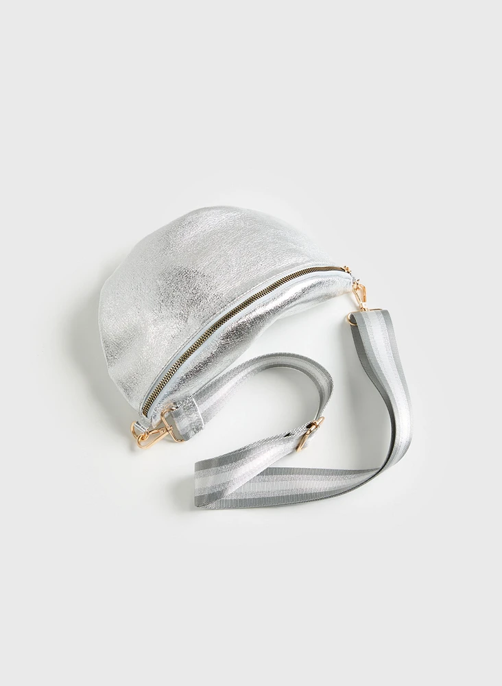 Metallic Sling Bag