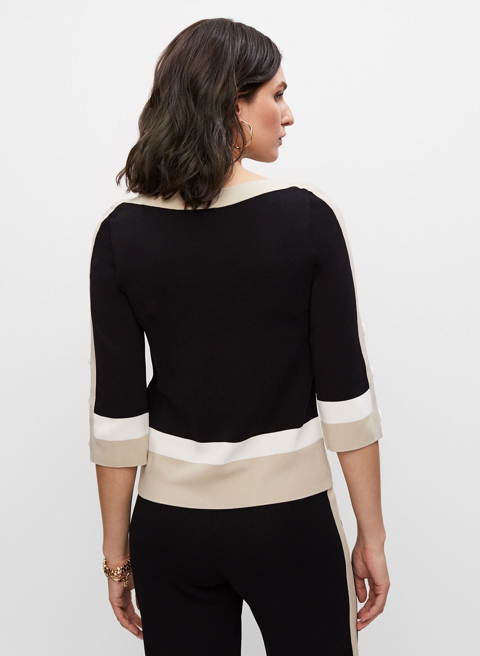 Joseph Ribkoff - Colour Block Sweater