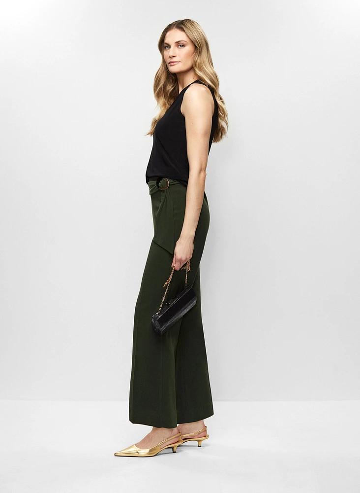 Pull-On Culotte Pants