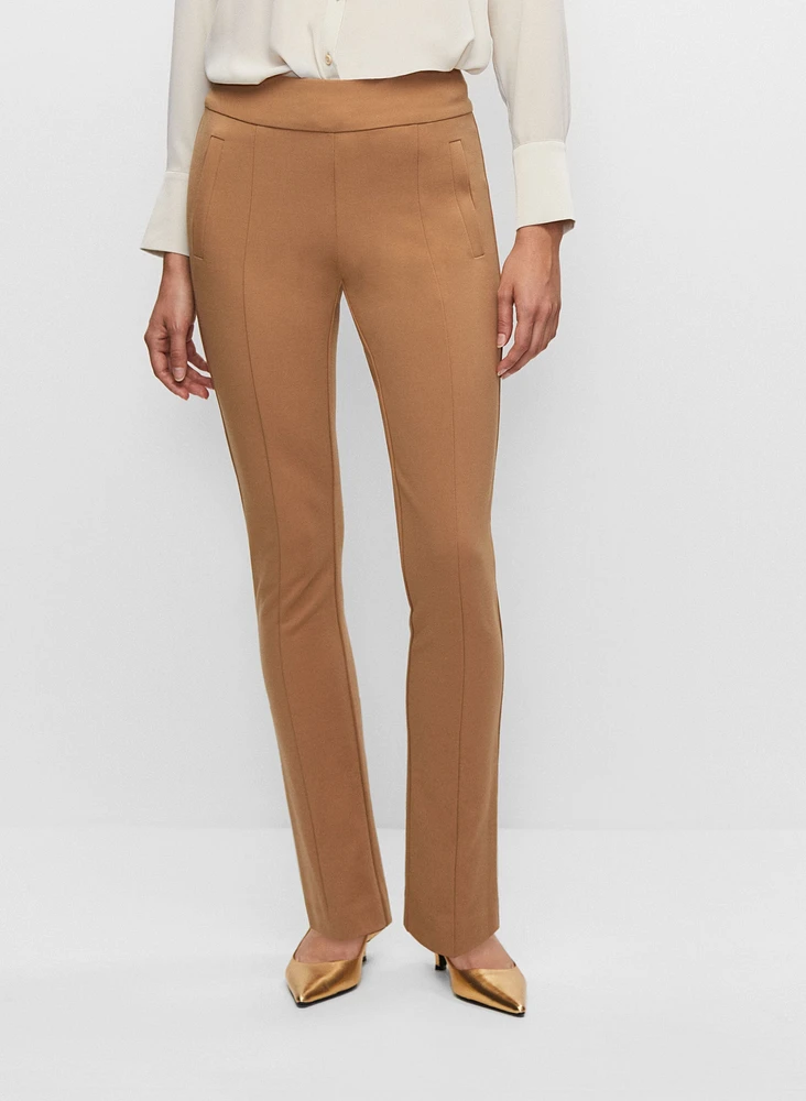 Madison Slim Leg Pull-On Pants