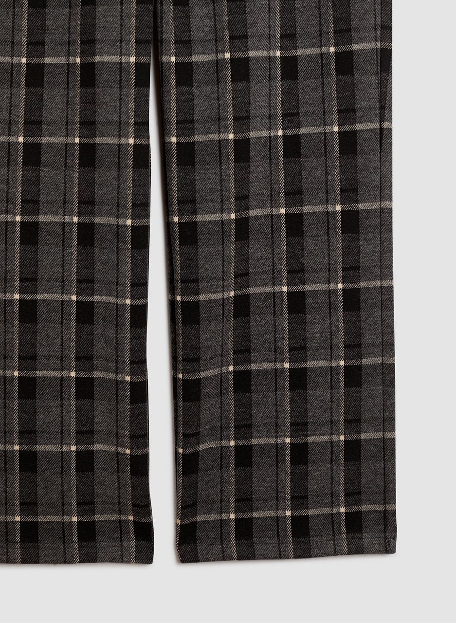 Frank Lyman - Plaid Wide Leg Pants