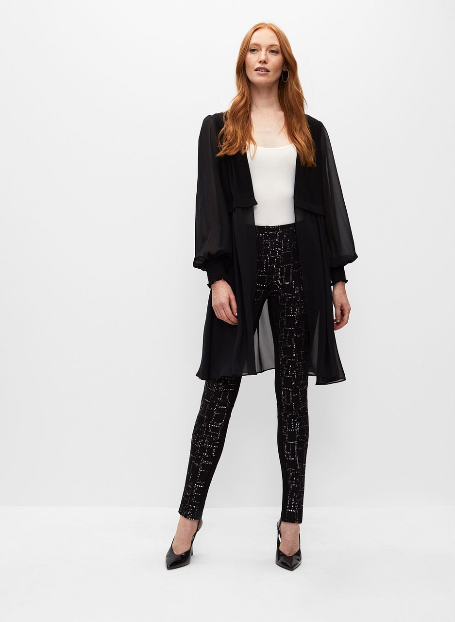 Joseph Ribkoff - Embellished Pull-On Pants