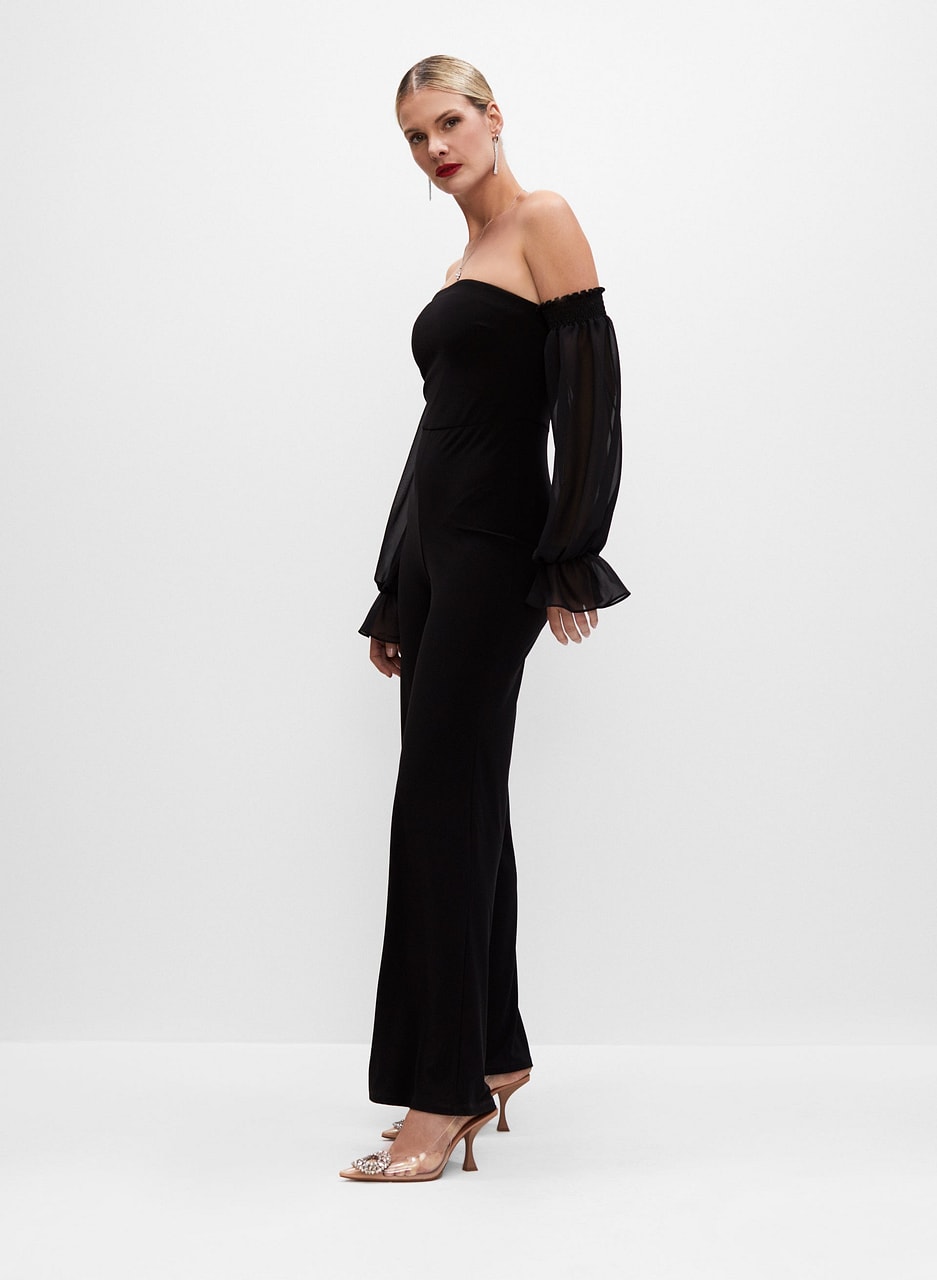 Off-the-Shoulder Jumpsuit