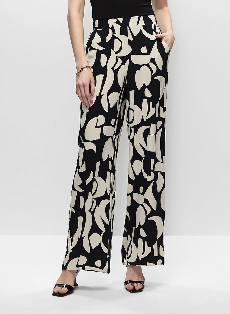 Joseph Ribkoff - Wide Leg Pull-On Pants