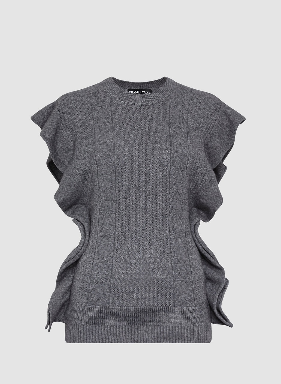 Frank Lyman - Ruffle Detail Sweater