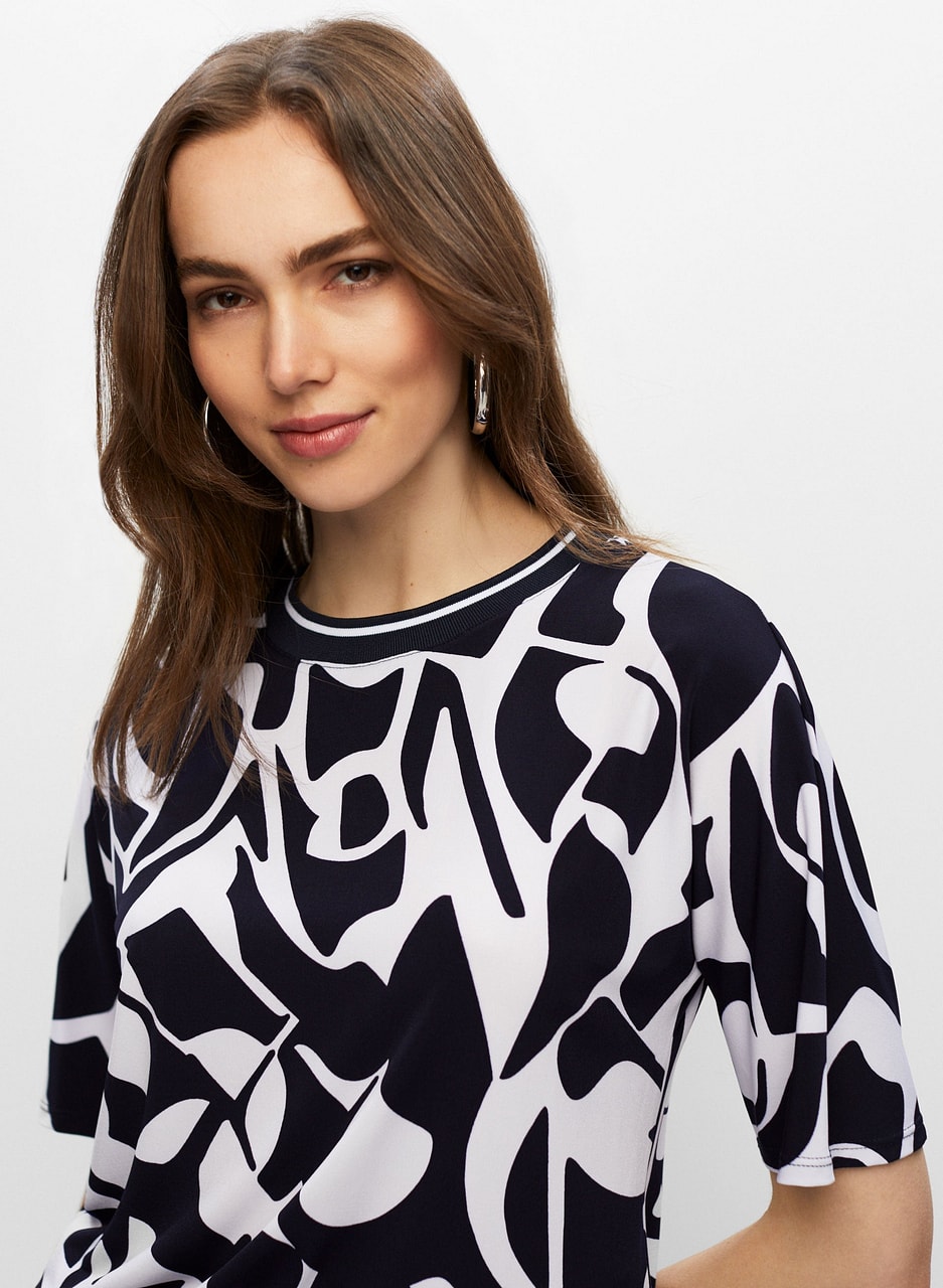 Abstract Print Top