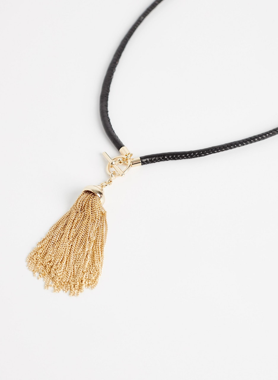 Chain Tassel Pendant Necklace