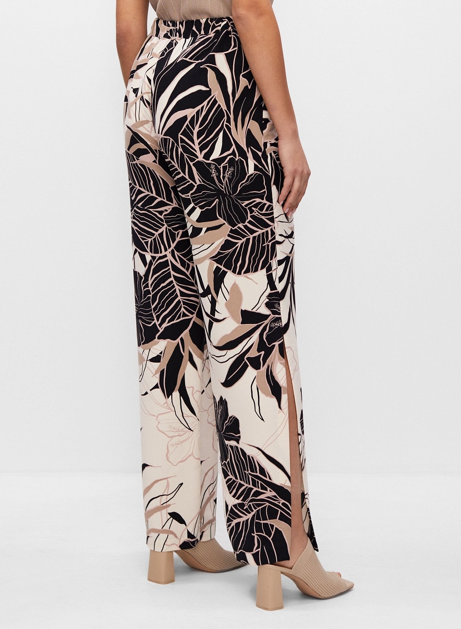 Joseph Ribkoff - Tropical Print Pull-On Pants