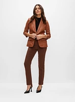 Joseph Ribkoff - Vegan Leather Blazer