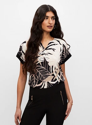 Joseph Ribkoff - Tropical Print Top