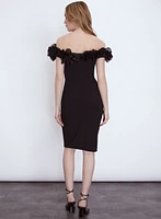 Aidan Mattox - Frill Detail Dress